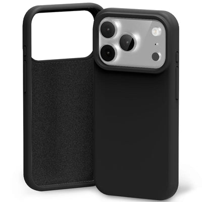 Husa Mercury Silicone pentru iPhone 17 Pro / 18 Pro Negru