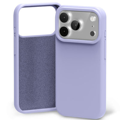 Husa Mercury Silicone pentru iPhone 17 Pro / 18 Pro Lavender Gri