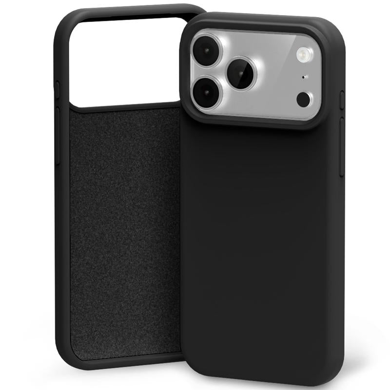 Husa Mercury Silicone pentru iPhone 17 Pro Max / 18 Pro Max Negru