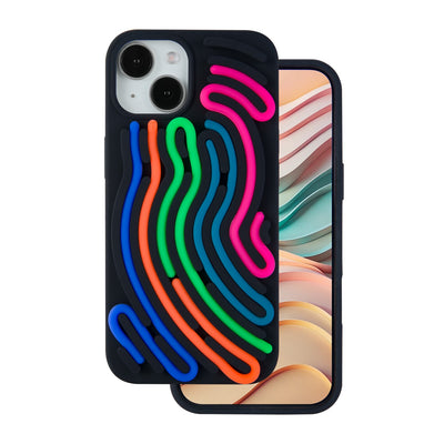 Husa DIY Snake pentru iPhone 12 / 12 Pro 6,1" Negru
