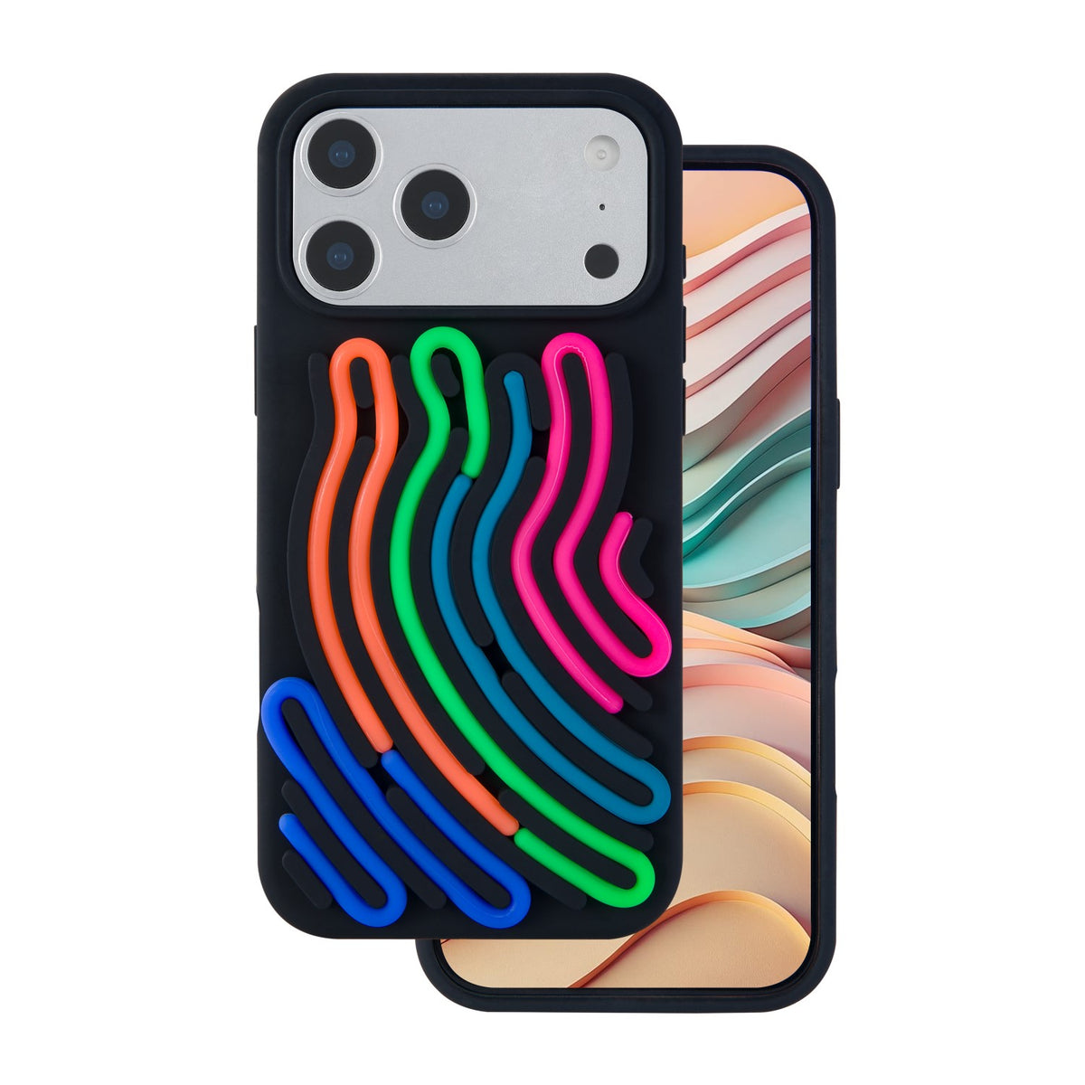Husa DIY Snake pentru iPhone 17 Pro Max 6,9" Negru