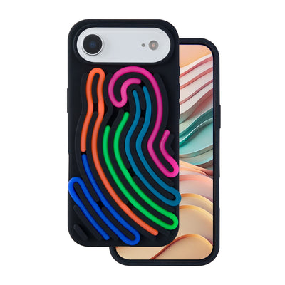 Husa DIY Snake pentru iPhone 17 Air 6,6" Negru