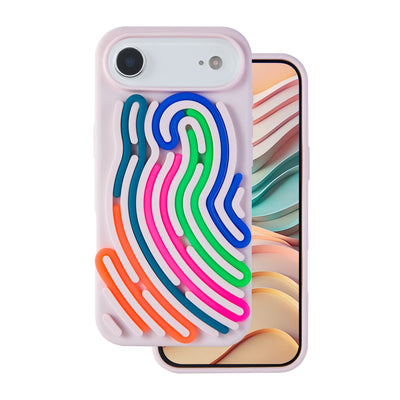 Husa DIY Snake pentru iPhone 17 Air 6,6" Roz