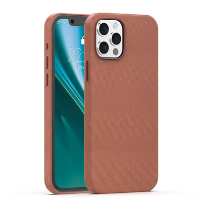 Husa Etteri Elegant Mag pentru iPhone 12 / 12 Pro 6,1'' Maro