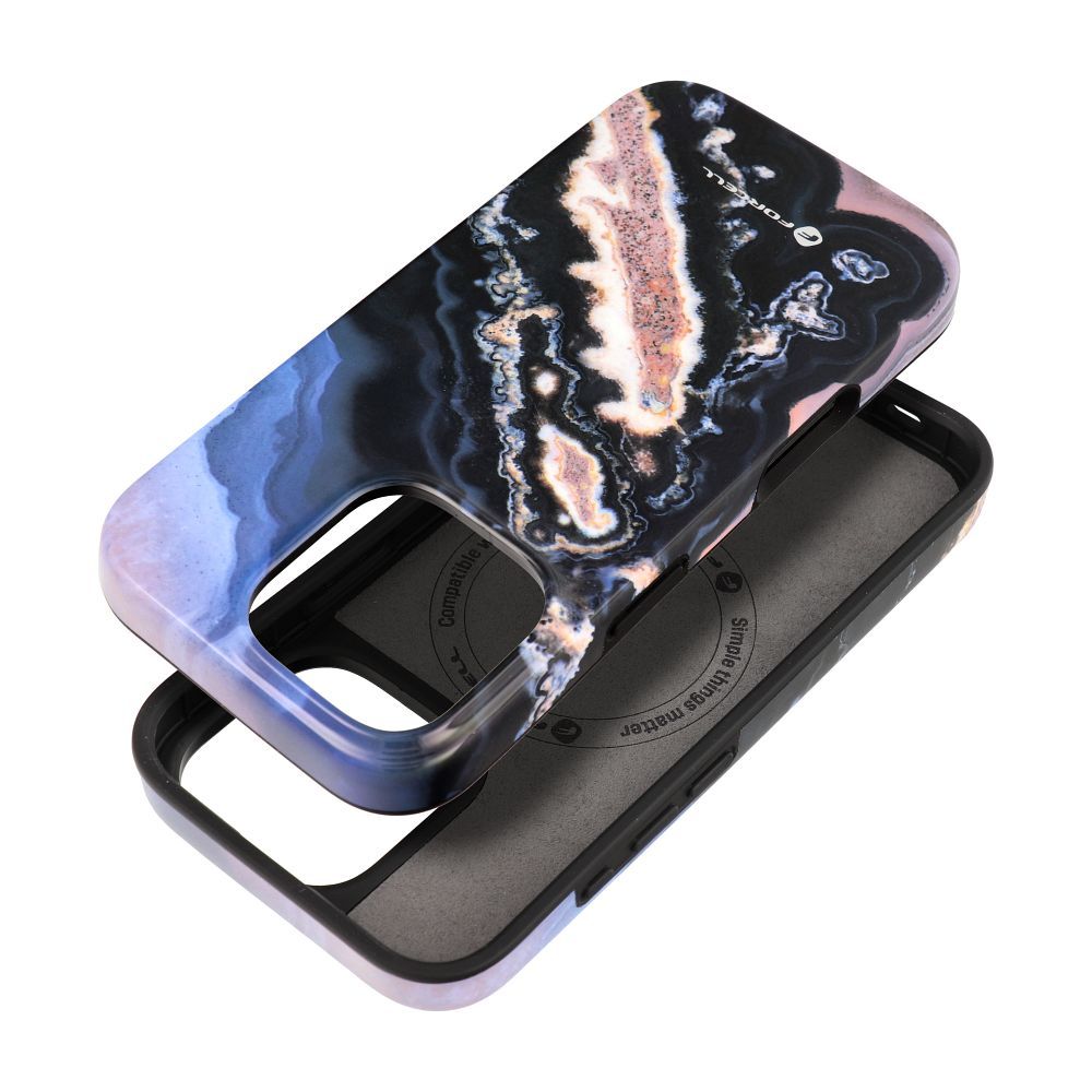 Husa Forcell pentru iPhone 16 PRO F-protect Mirage Compatible cu Magsafe Military Drop-test Auriu Island