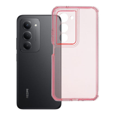 Husa Matrix Transparent pentru Xiaomi Redmi 15 4G / 5G (169mm) Powder Roz