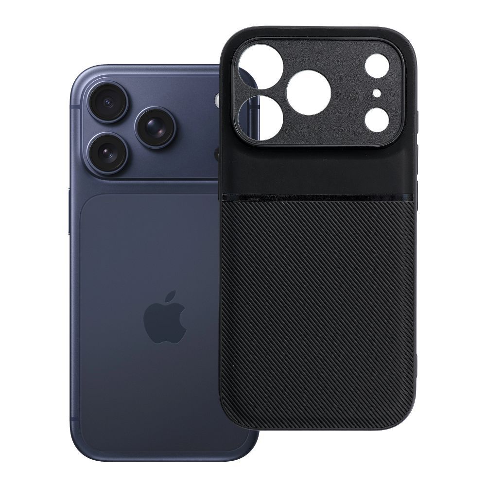 Husa Noble pentru iPhone 18 Pro / 17 Pro Negru