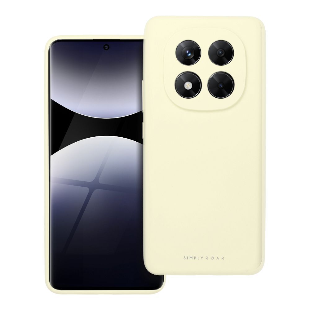 Husa Roar Cloud Skin pentru Xiaomi Redmi Note 14 Pro 5G Galben deschis