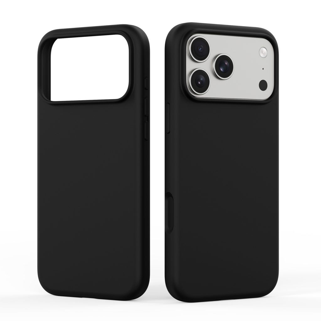 Husa DUX Ducis Piel Liquid Silicone Compatible cu Magsafe pentru iPhone 18 Pro/17 Pro Negru