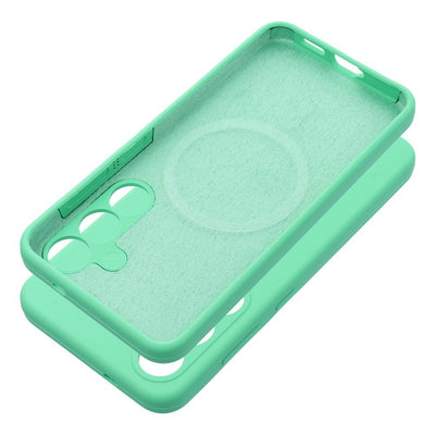 Husa pentru Honor 400 Smart Silicone 2mm (Camera Protection) Compatible cu Magsafe Mint
