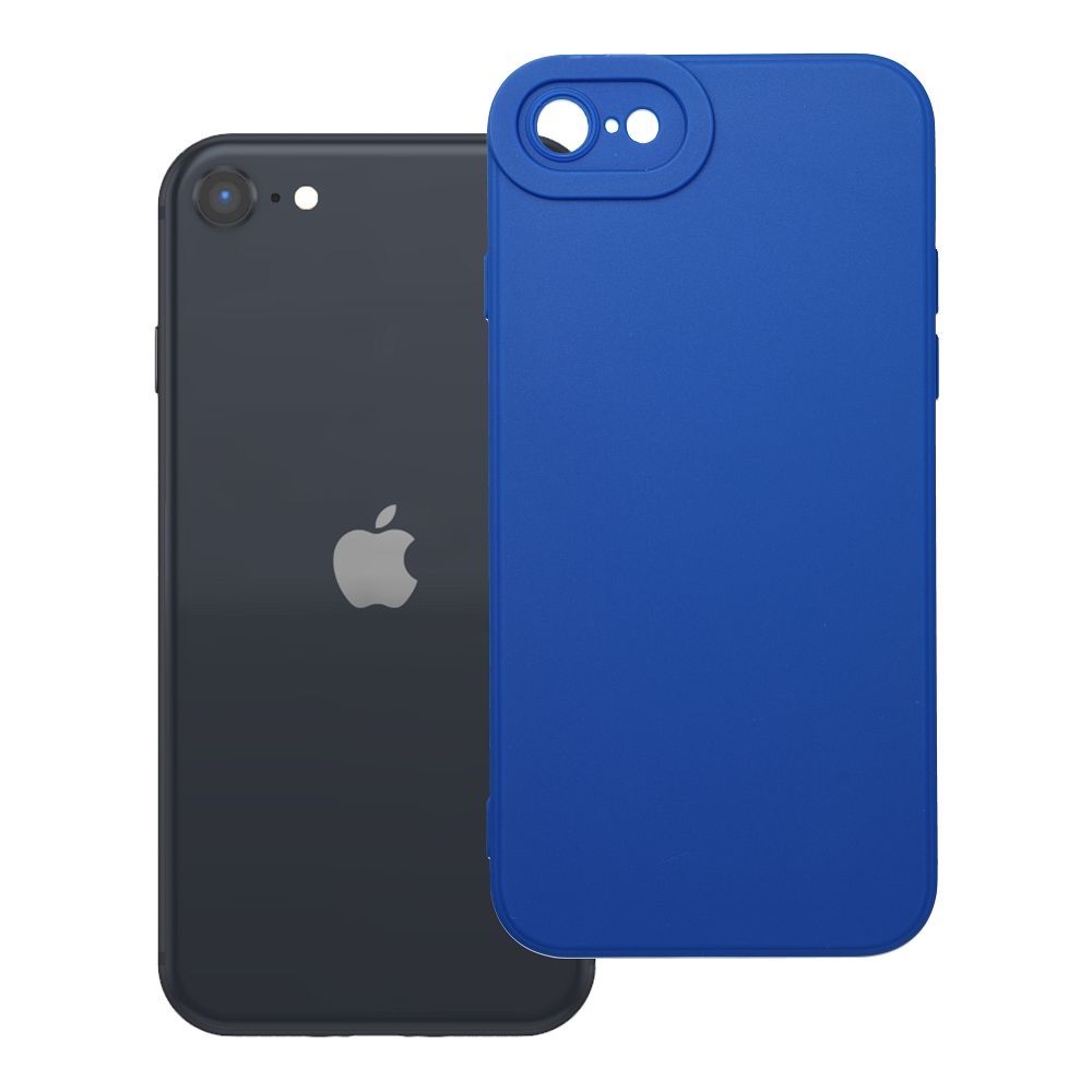 Husa Matt 2.0 pentru iPhone 7 / 8 / SE 2020 / SE 2022 Albastru