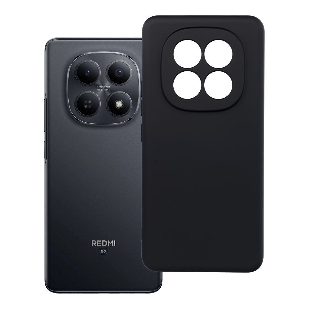 Husa Silicone pentru Xiaomi Redmi Note 15 PRO 4G Negru