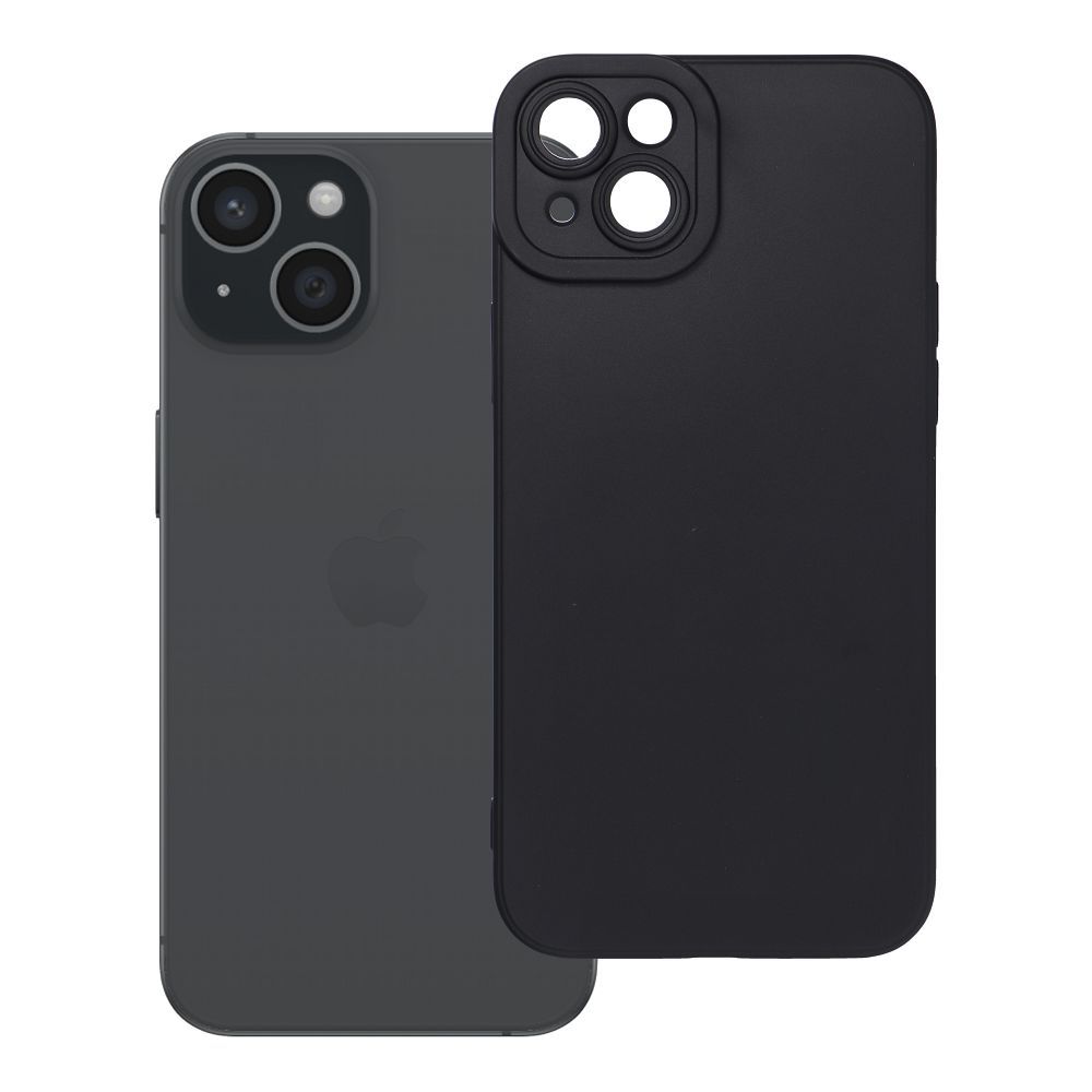 Husa Matt 2.0 pentru iPhone 15 Plus Negru