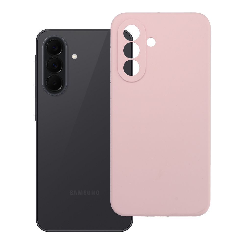 Husa pentru Samsung A37 5G Silicone 2mm (Camera Protection) Powder Roz