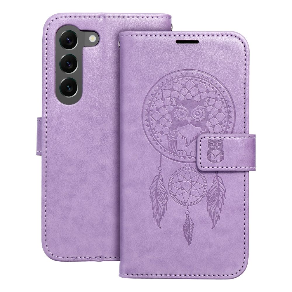 Husa Mezzo Book Flip pentru Samsung S23 Dreamcatcher Violet