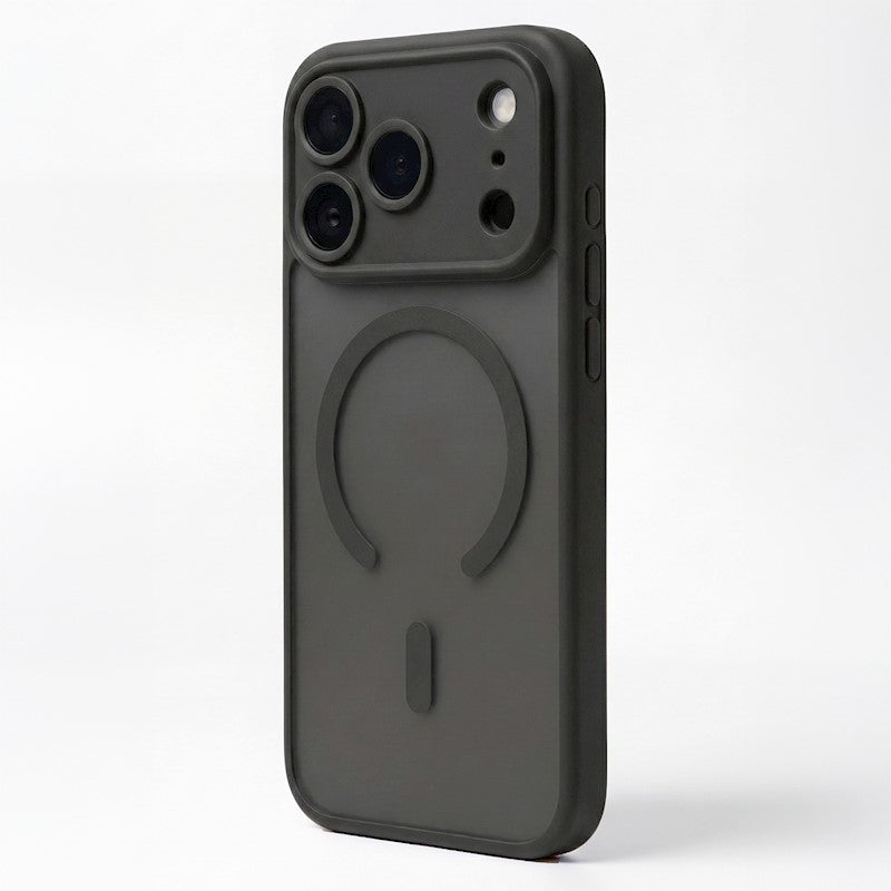 Husa Mag Matt pentru iPhone 17 Air 6,6'' Negru Camera Protection