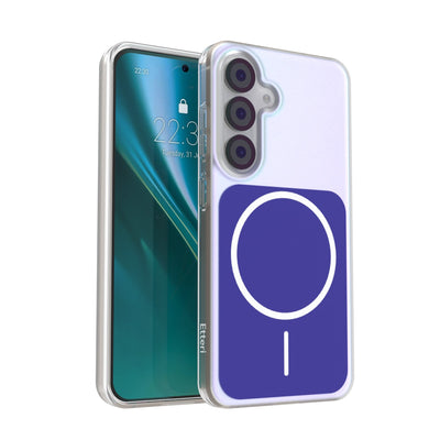 Husa Etteri Hidden Pearl pentru Samsung Galaxy S25 Albastru inchis