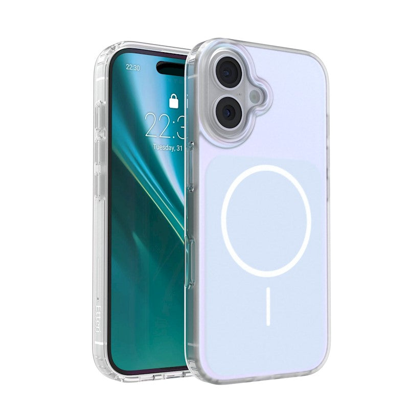Husa Etteri Hidden Pearl pentru iPhone 16 6,1" Albastru deschis