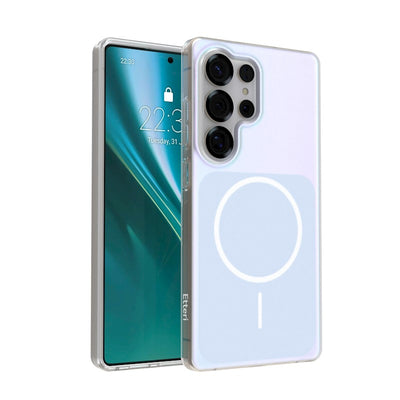 Husa Etteri Hidden Pearl pentru Samsung Galaxy S25 Ultra Albastru deschis