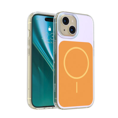 Husa Etteri Hidden Pearl pentru iPhone 15 6,1" Portocaliu