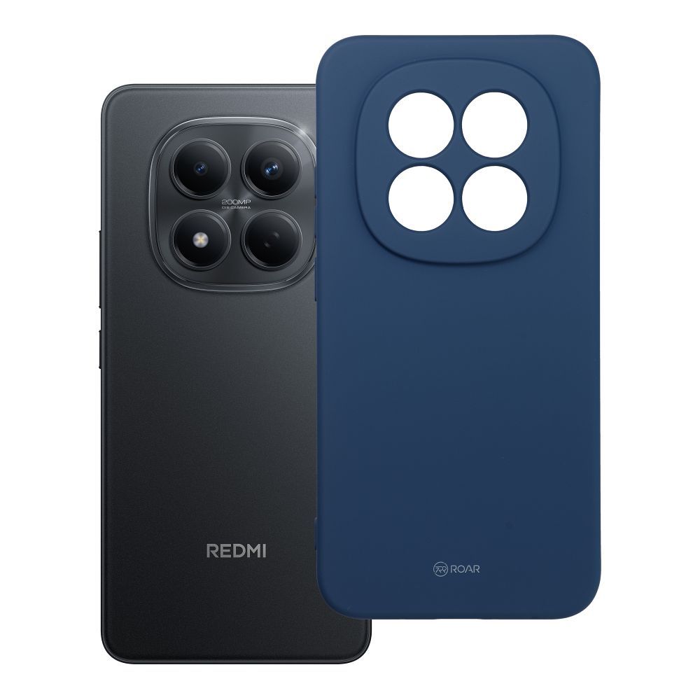 Husa Roar ALL DAY Colorful Jelly pentru Xiaomi Redmi Note 15 Pro 5G Navy