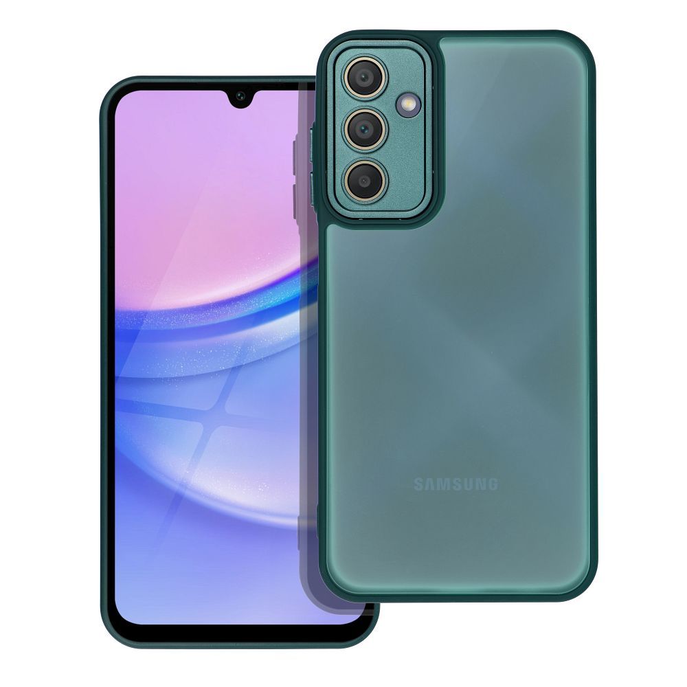 Husa Variete pentru Samsung A15 4G / A15 5G Verde inchis