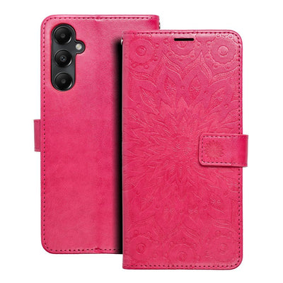 Husa Mezzo Book Flip pentru Samsung A05s Mandala Magenta