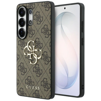 Husa Guess 4G Big Metal Logo pentru Samsung Galaxy S26 Ultra Maro
