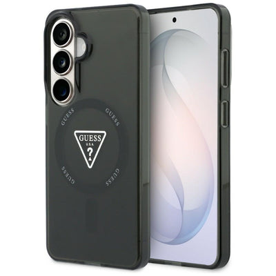 Husa Guess IML Gradient Triangle Magsafe pentru Samsung Galaxy S26 Negru