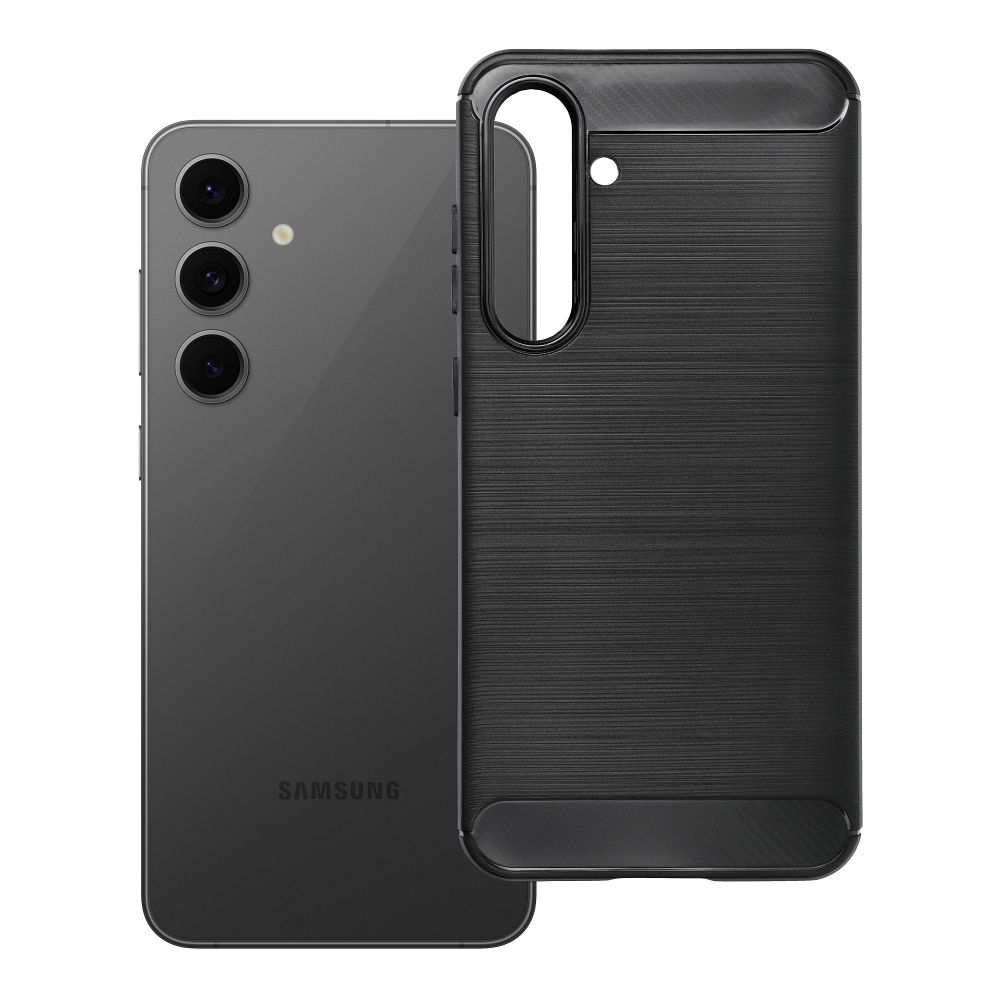 Husa Carbon 2.0 pentru Samsung S24 FE Negru