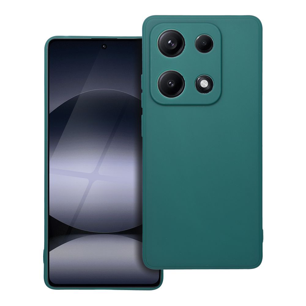 Husa Matt pentru Xiaomi Redmi Note 14S Verde inchis