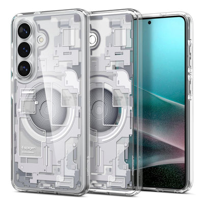 Husa Spigen Ultra Hybrid Mag Magsafe Galaxy S26+ Plus Zero One Alb