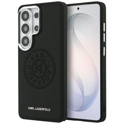 Husa Karl Lagerfeld Perforated KL Magsafe pentru Samsung Galaxy S26 Ultra Negru
