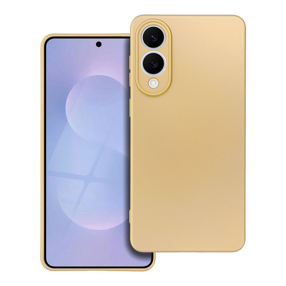 Husa Metallic pentru Samsung S25 Edge Auriu