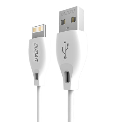 Cablu Dudao USB / Lightning 2.4A 1m Alb (L4L 1m Alb)