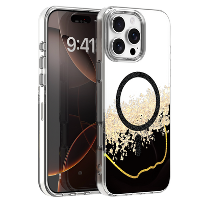 Husa Epoxy Mag pentru iPhone 16 Pro Max 6,9" Negru