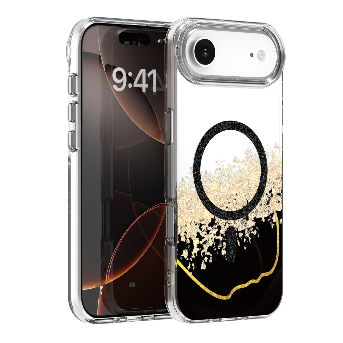 Husa Epoxy Mag pentru iPhone 17 Air 6,6'' Negru