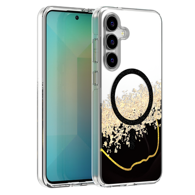 Husa Epoxy Mag pentru Samsung Galaxy S25 FE Negru