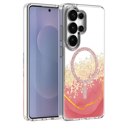 Husa Epoxy Mag pentru Samsung Galaxy S26 Ultra Roz