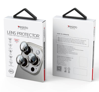 Folie Yesido Lens Protection Wb52 pentru iPhone 16 PRO /16 PRO MAX Negru