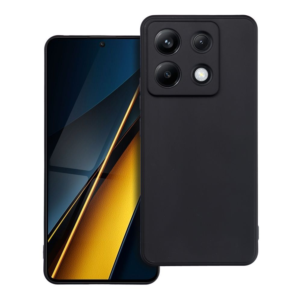Husa Matt pentru Xiaomi Poco X6 5G Negru