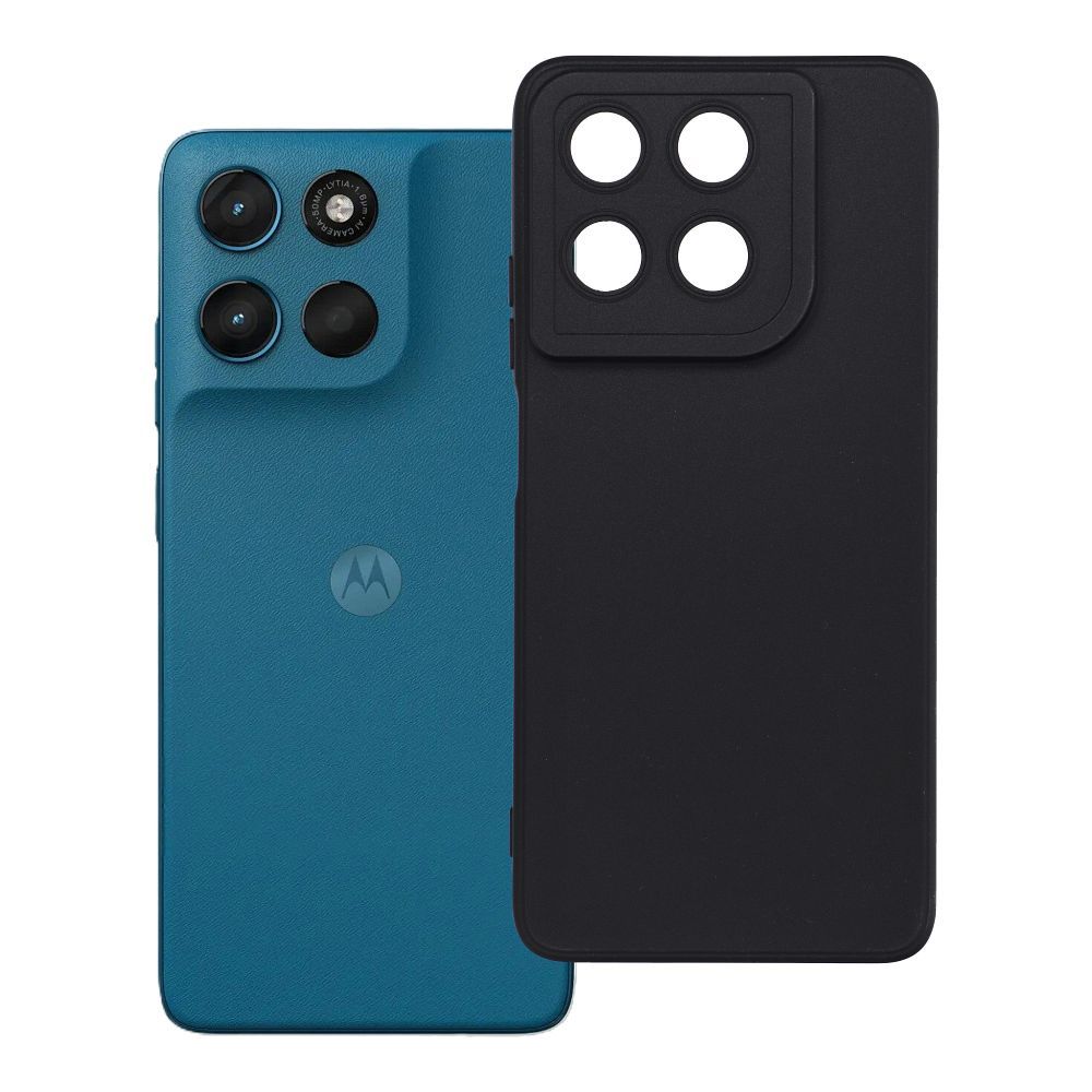 Husa Matt 2.0 pentru Motorola G57 / G57 Power Negru