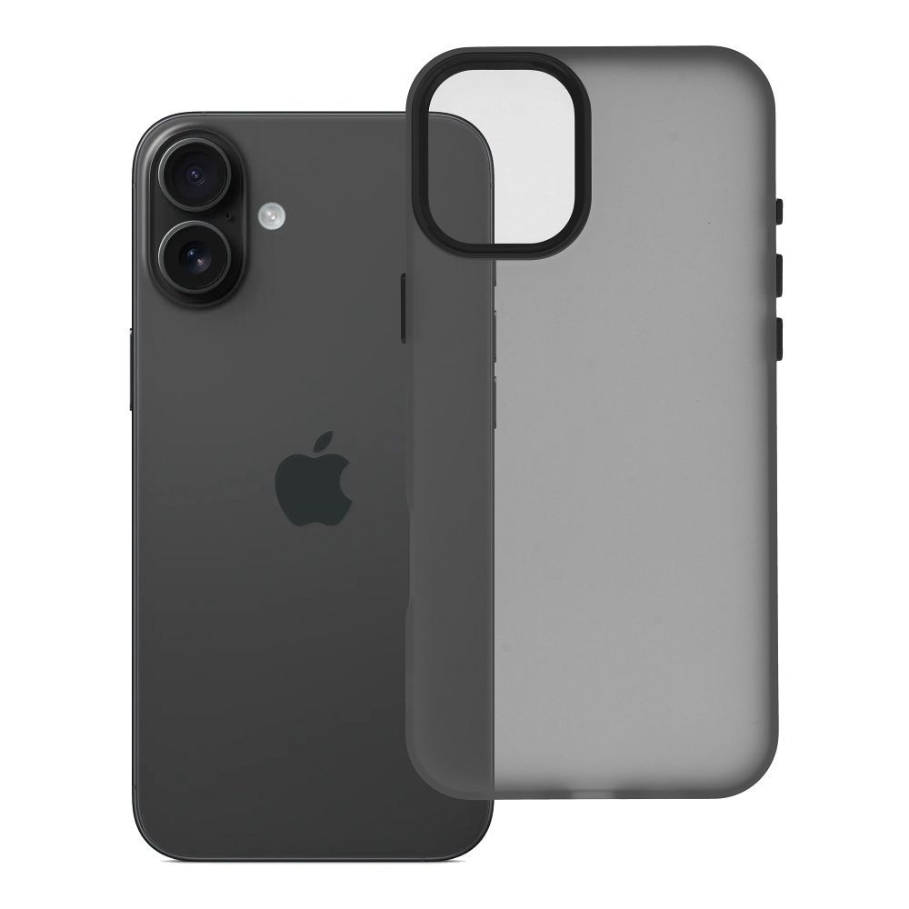 Husa Sappy pentru iPhone 16 Plus Negru