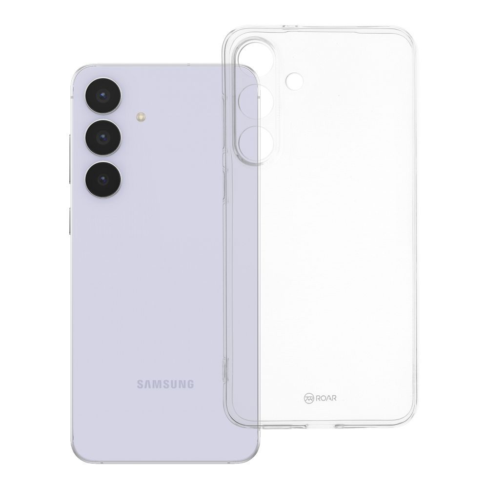 Husa Roar ALL DAY Colorful Jelly pentru Samsung S25 FE 5G Transparent