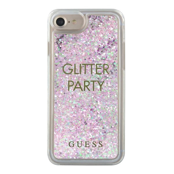 Husa Guess iPhone 6/7/8 /SE 2020 / SE 2022 Mov/Mov Hard Liquid Glitter Party