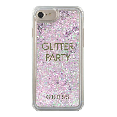Husa Guess iPhone 6/7/8 /SE 2020 / SE 2022 Mov/Mov Hard Liquid Glitter Party