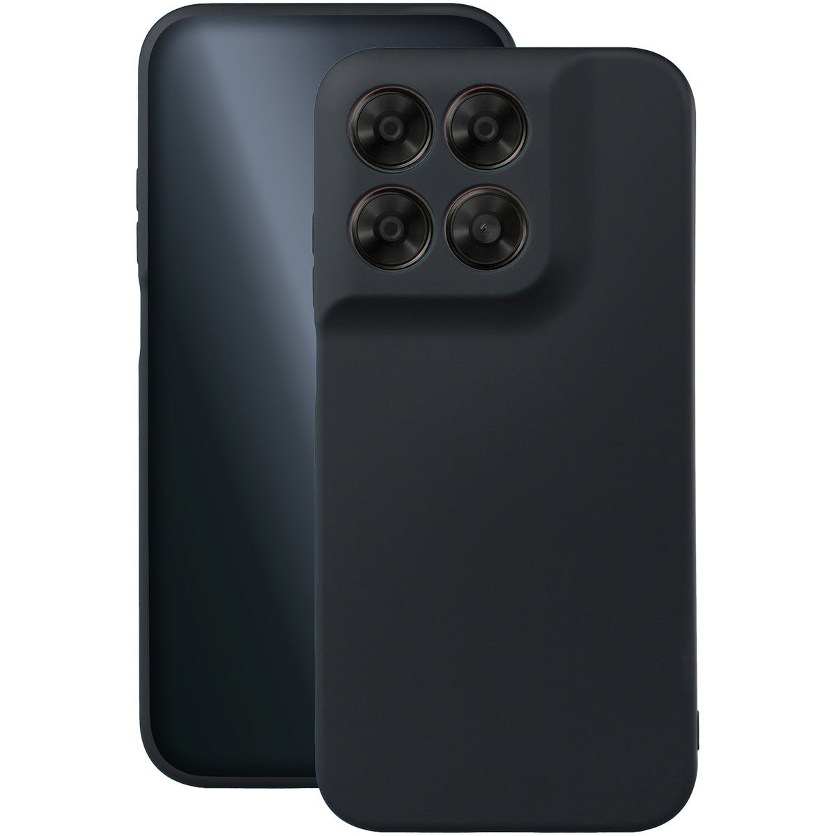 Husa Silicon pentru Motorola Moto G67 5G / G77 5G Negru