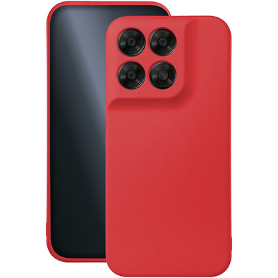 Husa Silicon pentru Motorola Moto G67 5G / G77 5G Rosu