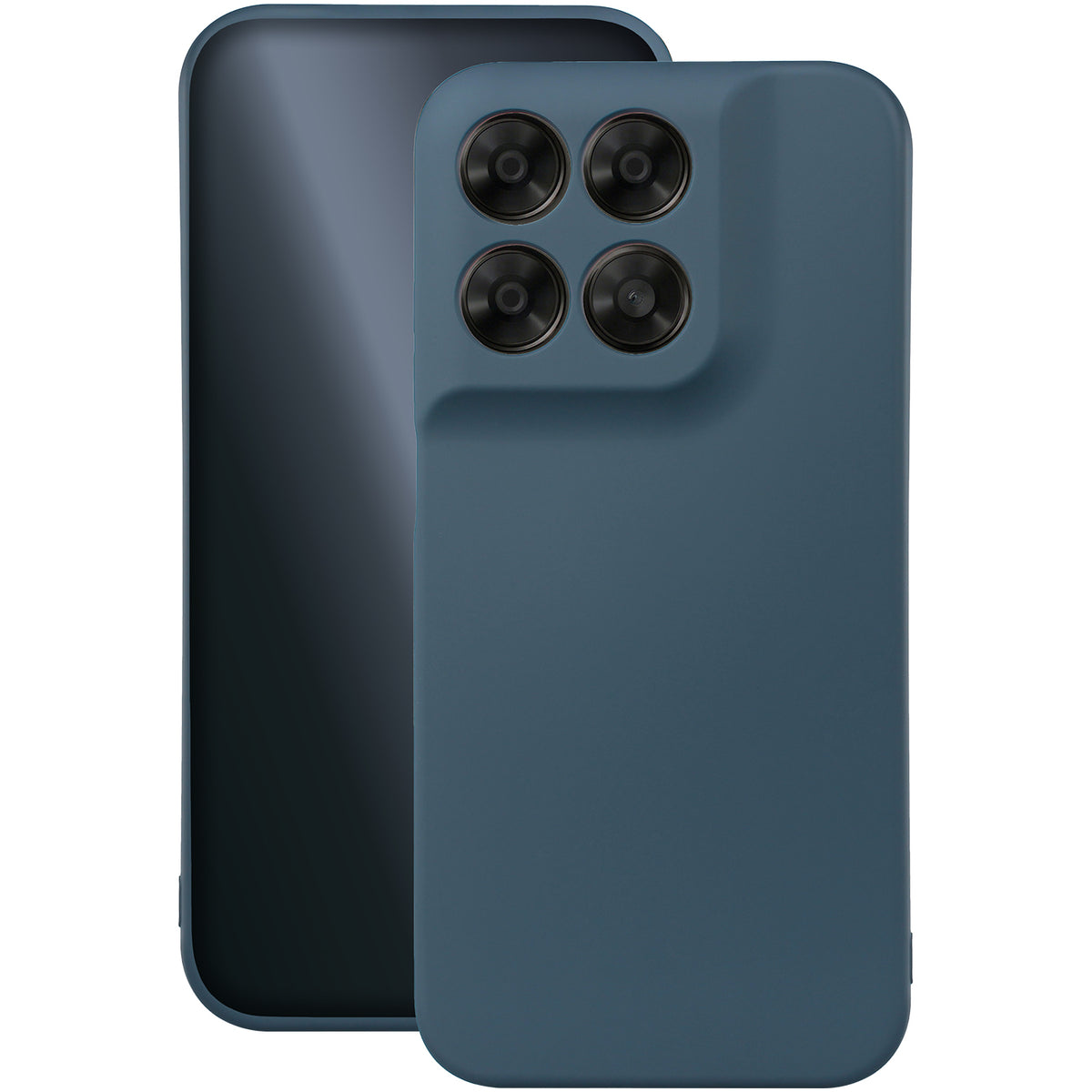Husa Silicon pentru Motorola Moto G67 5G / G77 5G Albastru inchis