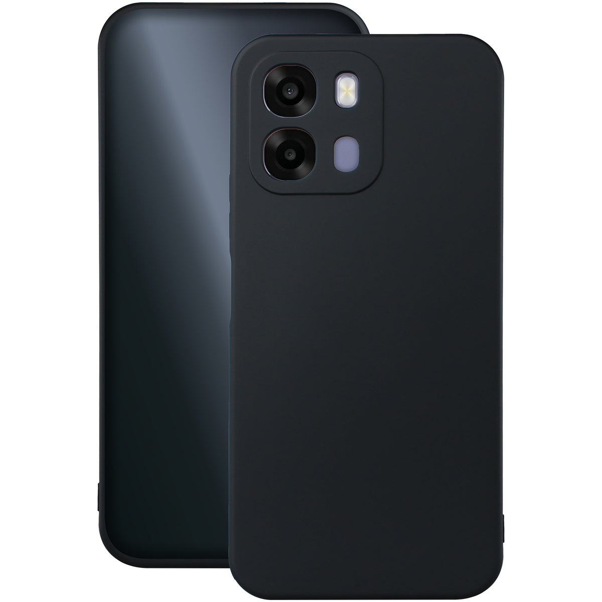 Husa Silicon pentru Oppo A6 4G / A6 5G / A6X 4G / A6X 5G / A6S 4G / A6S 5G Global Negru